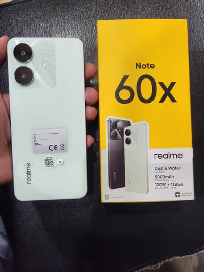 Realme Note 60X (4/128gb)only 10 days used box and charger and pouch