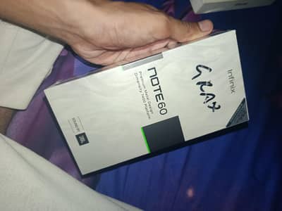 Infinix Note 60 non active