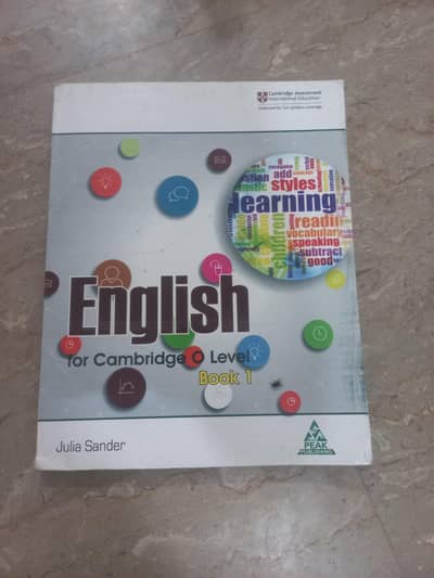 English for Cambridge olevel book 1