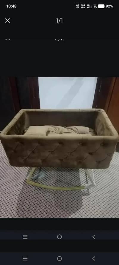 kids bed with rocking bes