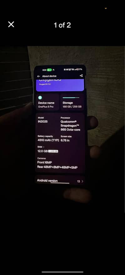 One Plus 8 Pro