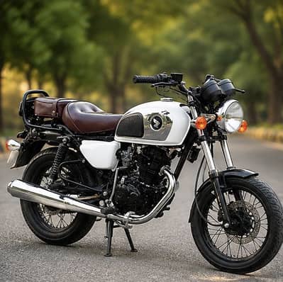 Custom Scrambler / Cafe Racer Honda 125 (2025 Model) – Layyah
