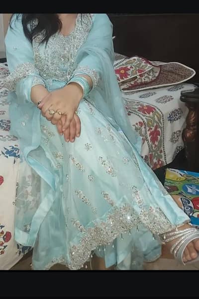 heavy embroidered maxi