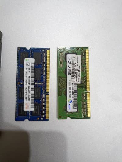 4GB DDR3 Laptop RAM — 2 Pieces Available | Total 8GB