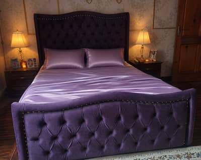 Upholstery double bed
