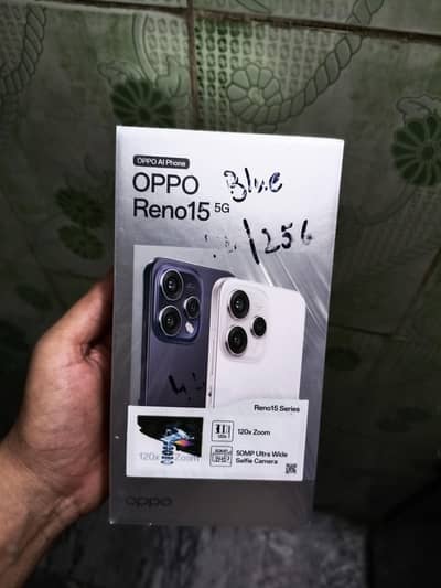 OPPO Reno 15 5G 12+12/256 just box open 03707740600