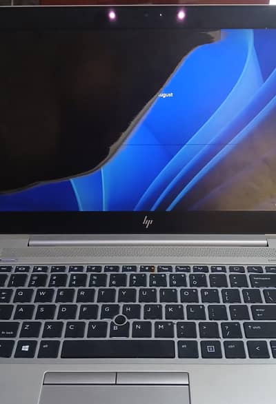 elitebook hp 8gb 256gb screen creck hua chang karni pari ga