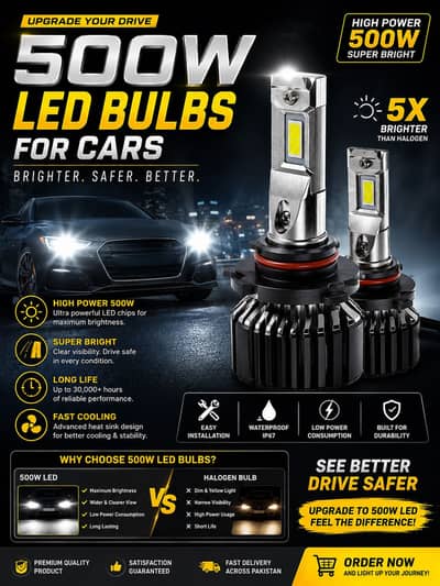 500W canbus High Led light for sale