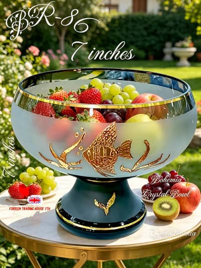Bohemia Crystal Bowl Czech republic