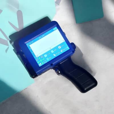 Handheld 12.7mm Mini Expiry Date Printer | Ink Cartridge Free | QR