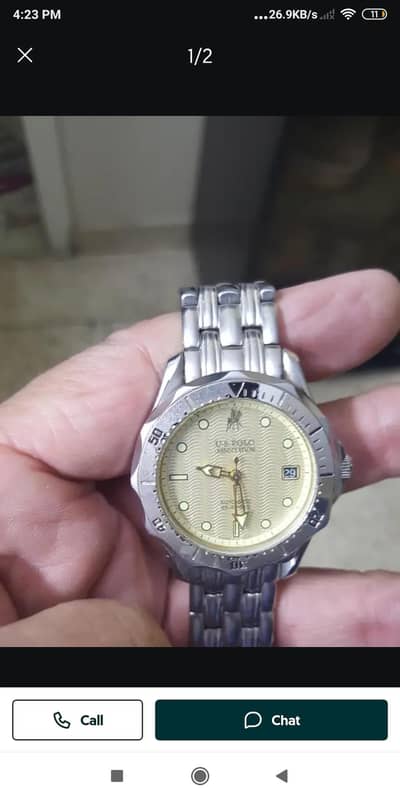 VANTAGE STILLESS STEEL SWATCH IRONY 03413314460