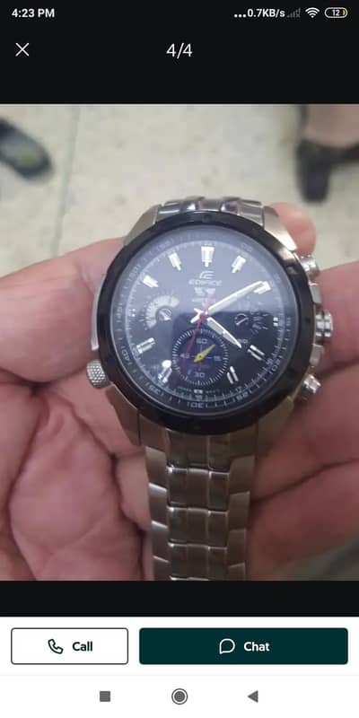 casio edifie WATCH SWISS MADE 03413314460