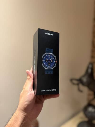Samsung Galaxy Watch Ultra 2025 box packed all colors and stock avail