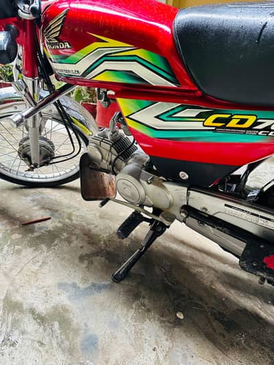 Honda CD 70, Model 2023, excellent condition