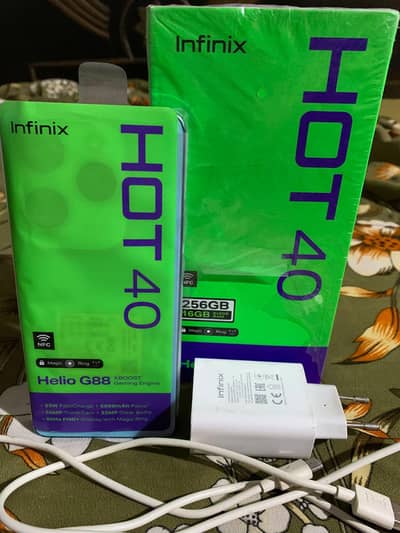 Infinix Hot 40(16+256)(exchange possible (03024980243=whtsap