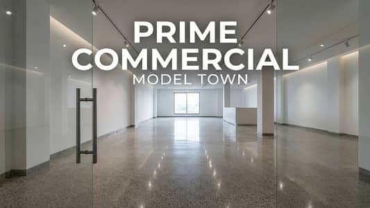 Ground Floor Commercial Hall + Mezzanine 3750sqft for rent K blocl Model Town