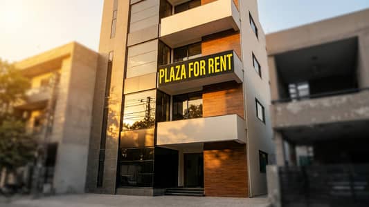 4 Story Commercial Newly Built Plaza With Basement For Rent Faisal Town