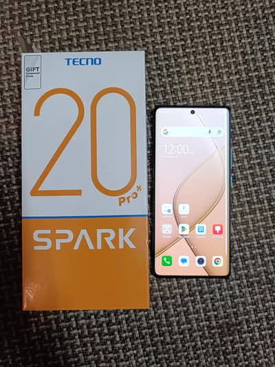 Techno Spark 20 Pro Plus with Box