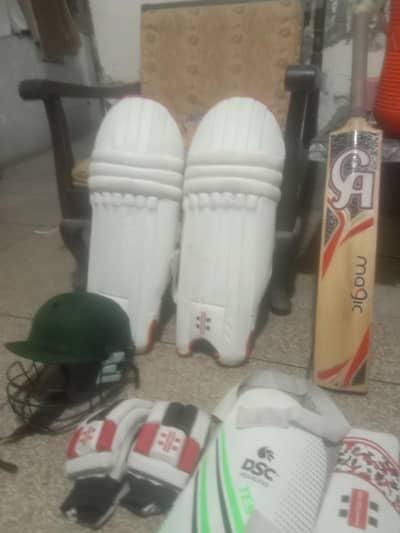 Hard Ball Cricket Kit Complete Box - Sastay Daam Urgent Sale