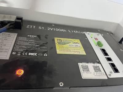 48V 100Ah Solar Lithium battery in Excellent working Condition 10/10