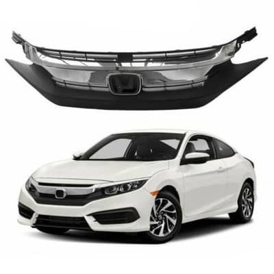 Honda Civic X -  Front Grill & Rear Diffuser