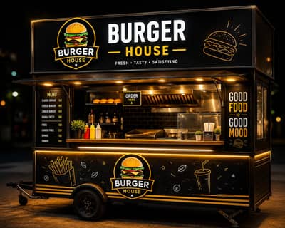 Burger and Fries chef