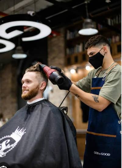 Barber need for men salon