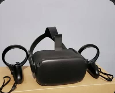 Oculus Quest 64GB VR Headset + 2 Controllers – Head Strap Broken