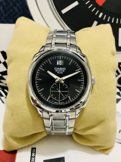 CASIO BESIDE-ORIGINAL-GOOD CONDITION WATCH-SEIKO CITIZEN ARMANI FOSSIL