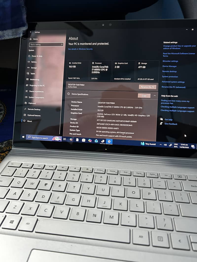 Microsoft Surface Book 1 (Performance Base) 3