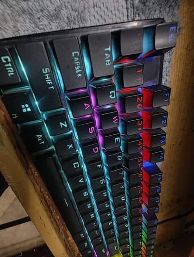 hp gaming mechanical keyboard modified for better sound brown switches