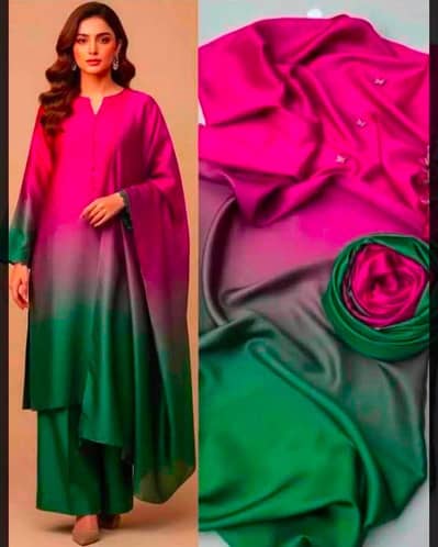 fabric silk suits