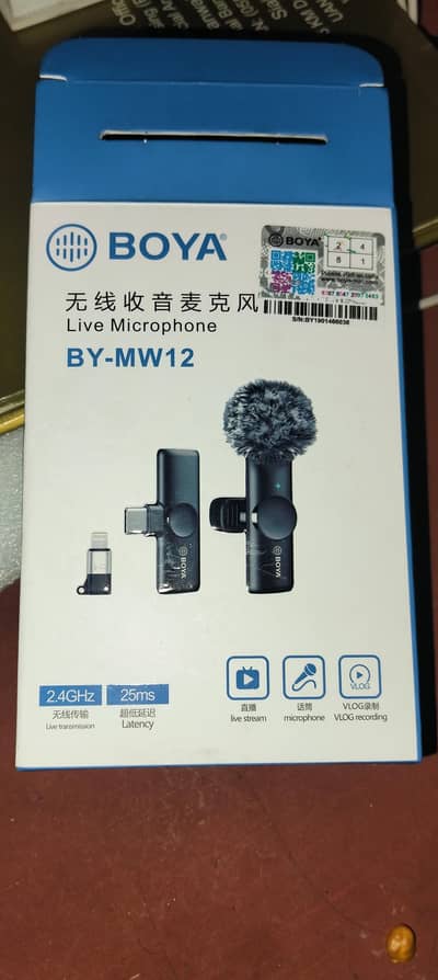 boya mw 12 mic 10/10