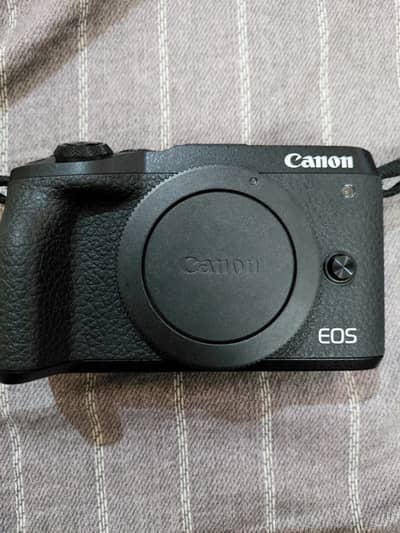 Canon EOS M6 Mark II Bundle (10/10 Condition) + Kit Lens + 50mm f/1.8