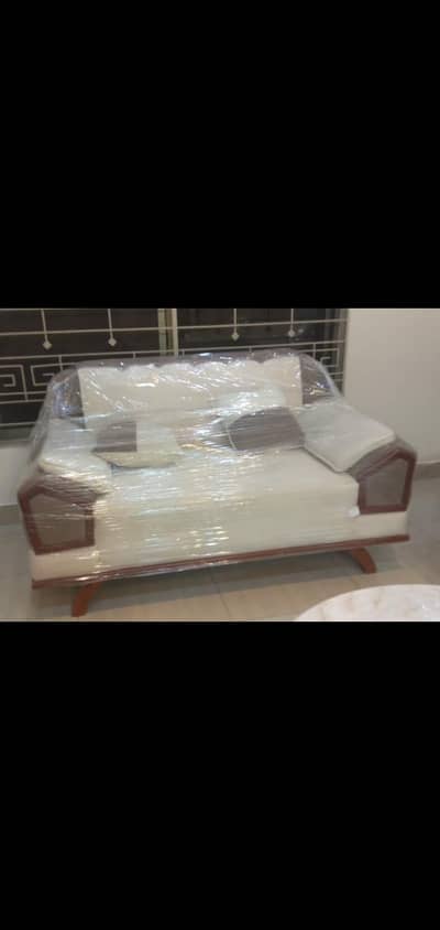 New bouclè fabric sofa set 6 seater