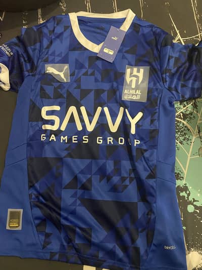 BRAND NEW AL HILAL ORIGNAL FOOTBALL JERSEY