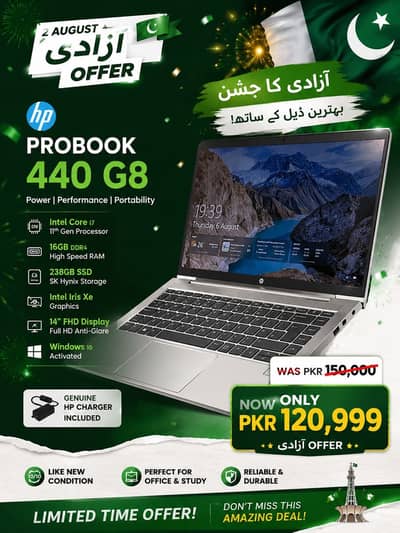 Laptop HP ProBook 440 G8 | Core i7 11th Gen Like New
