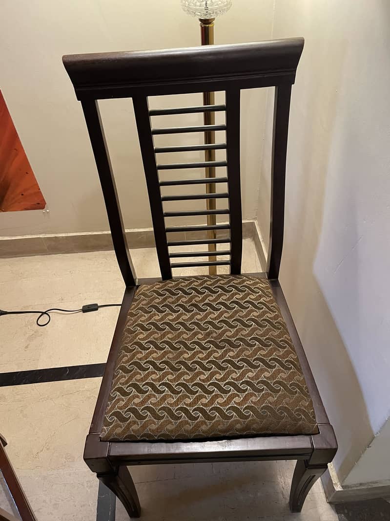 Wooden/Glass Dining Table 2