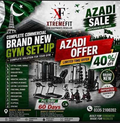 Brand new gym