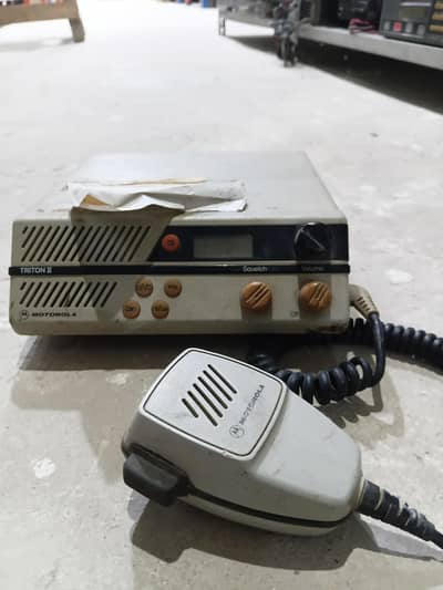 Radio communication system and vhf