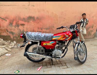 honda cg125 red 2026 series
