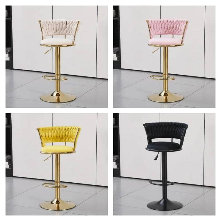 Bar stool height adjustable bench 14