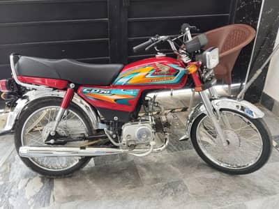 CD 70Bike 17 Model to 2027 Model