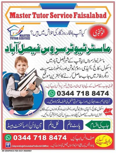 Job Available In Faisalabad 03447188474