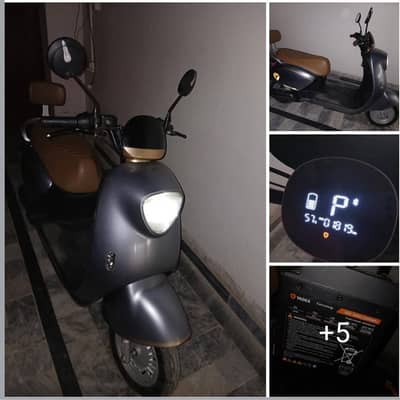Yadea scooty M3h Lithium lifepo4 6 month use 1800 km 10/9 condition