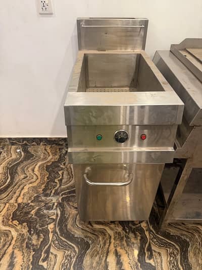 commercial fryer single basket
