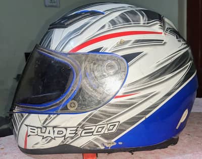 BMC Full Face Motorcycle Helmet – Blue & White  Number: 03041749279
