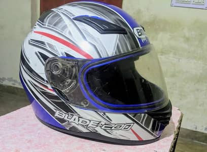 BMC Full Face Motorcycle Helmet – Blue & White  Number: 03041749279
