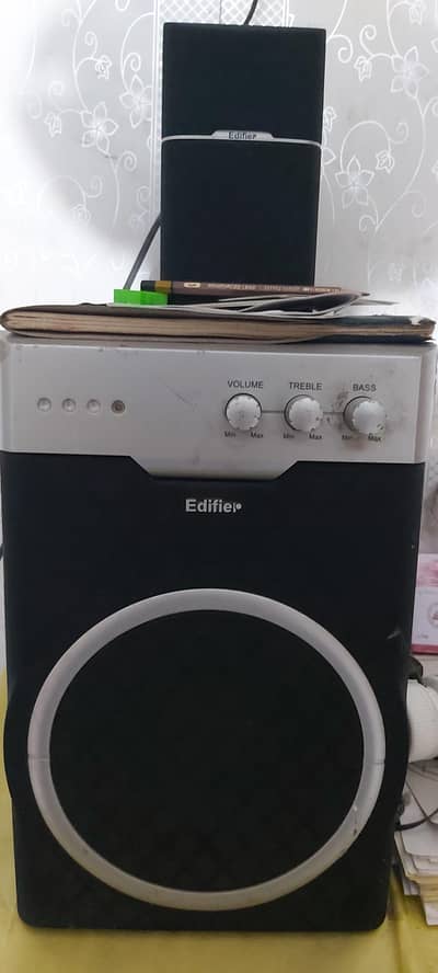 Edifier with 2 speakers