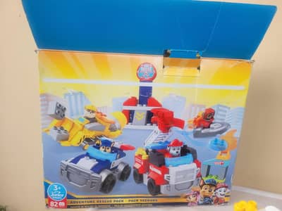 Paw Patrol Mega Bloks Toy Set – Cars, Vehicles & Figures